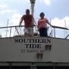 Lettering installed on site for Trawler.