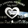 WINDOW STICKERS, Memory Decals with your loved ones name and dates.